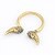 levne Prsteny-Dámské Zlatá Stříbrná Slitina láska náboženský motiv Šperky