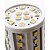 abordables Ampoules électriques-1pc Ampoules Maïs LED 800 lm E27 T 60 Perles LED SMD 5050 Blanc Chaud Blanc 12 V