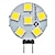 お買い得  LEDバイピンライト-1個 1 W ＬＥＤ２本ピン電球 6500 lm G4 6 LEDビーズ SMD 5050 ナチュラルホワイト 12 V