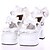 abordables Chaussures de Lolita-Chaussures Doux Sweet Lolita Talon haut Chaussures Nœud papillon 7.5 cm CM Blanc Pour Femme Cuir PU / Cuir polyuréthane Cuir polyuréthane Déguisement d&#039;Halloween / Princesse