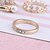 זול Fashion Ring-בגדי ריקוד נשים טבעת הטבעת - פנינה, סגסוגת כתר, פפיון נשים מוזהב עבור יומי 8½