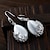preiswerte Ohrringe-Damen Synthetischer Opal Katzenauge Tropfen-Ohrringe Tropfen damas Europäisch Modisch Opal Ohrringe Schmuck Für Party Alltag
