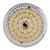 billiga Glödlampor-Mr16 (gu5.3) 6w 48x2835smd 500-600lm varm vitljus ledd spotlampa (12v)