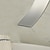 abordables mural-Robinet d&#039;évier de salle de bain, style moderne en acier inoxydable, conception en forme de glissière, montage mural, cascade, chrome, poignée unique, robinets de bain à deux trous avec interrupteur