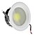 abordables Ampoules électriques-Dimmable 10W Natural White Light COB 1-800LM 6000-6500K Ampoule LED de plafond (220)