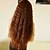 olcso Szintetikus, trendi parókák-Nyitott Aranyos hosszú göndör Kiváló minőségű szintetikus könnyű aranybarna Full Bang Hair Wig