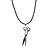 cheap Men&#039;s Jewelry-Pendant Necklace - Leather, Titanium Steel Scissors Necklace Jewelry For Daily