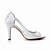 זול נעלי עקב לנשים-בלרינה\עקבים - נשים - נעלי חתונה - נעלים עם פתח קדמי - חתונה - כחול / אדום / שנהב / לבן