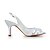 cheap Women&#039;s Sandals-Women&#039;s Wedding Summer Satin Stretch Satin Silver Black White