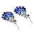 cheap Earrings-Women&#039;s Luxury Drop Imitation Diamond Drop Earrings - Luxury White / Blue Earrings For Party / Daily