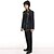 cheap Anime Costumes-Inspired by Code Gease Lelouch Lamperouge Anime Cosplay Costumes Japanese Cosplay Suits School Uniforms Long Sleeve Coat Pants For Men&#039;s