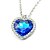 billiga Modehalsband-Women&#039;s Pendant Necklace Simulated Love Aquarius Ladies Movie Jewelry Rhinestone Imitation Diamond Alloy Necklace Jewelry For Daily