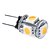 cheap LED Bi-pin Lights-0.5 W LED Corn Lights 50-100 lm G4 T 5 LED Beads SMD 5050 Warm White 12 V / #