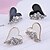 cheap Earrings-Women&#039;s Stud Earrings Love Heart Crystal Imitation Diamond Alloy Heart Jewelry Daily Costume Jewelry