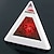billige Vekkerklokker-pyramide bell og fargerik klokke-hvitt (3 * AAA)