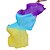 abordables Accesorios de danza-seda de la manera multicolor ventilador de la danza del vientre para las damas (más colores)