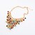 זול שרשרת אופנתית-Multicolor Fashion Alloy Necklace Jewelry For Party Special Occasion Gift Causal Daily