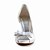 Недорогие Женская обувь на каблуках-Элегантная атласная шпильках пятки насосов с бантом Свадебная обувь (больше цветов)