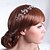 voordelige Bruiloft Zendspoel-Luxe Alloy Ambachtelijk Bloemen met strass en Crystal Wedding Bridal Zendspoelen