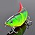 preiswerte Angelköder &amp; Fliegen-1 pcs Angelköder Harte Fischköder kleiner Fisch leuchtend fluoreszierend sinkend Bass Forelle Pike Seefischerei Fischen im Süßwasser