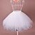 cheap Historical &amp; Vintage Costumes-Princess Petticoat Hoop Skirt Tutu Under Skirt 1950s Organza Satin Cyan Green Pink / Crinoline