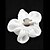 levne Špendlíky a brože-White Pearl imitace Cloth Květina Svatba Svatební Brož