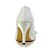 cheap Wedding Shoes-Women&#039;s Spring / Summer Stiletto Heel Wedding Bowknot / Imitation Pearl Satin / Stretch Satin White / Black / Ivory