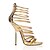 cheap Women&#039;s Shoes-Sexy Leather Stiletto Heel Sandals with Zipper Party/Evening Shoes