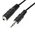 cheap Audio Cables-3.5mm Male to Female Audio Cable Black (5M)