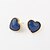 cheap Earrings-Women&#039;s Heart Zircon Stud Earrings - Love Heart Cute Style Heart For Daily