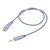 abordables Cables de audio-Varón de 3.5mm al cable audio femenino (0,5 M)