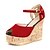 voordelige Damesschoenen-Gorgeous Platform schoenleest sleehak peep-toe sandalen