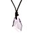 abordables Colliers-Femme Mode Pendentif de collier Cristal Cristal Tissu Pendentif de collier Quotidien Bijoux de fantaisie
