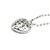 abordables Collier-Collier Pendentif Femme simulé Strass Imitation Diamant Argent Amour Verseau dames Bijoux Movie Colliers Tendance Bijoux pour Quotidien