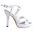 billige Højhælede sko til kvinder-Fabulous satin Stiletto Heel sandaler med spænde bryllup sko (flere farver)