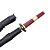 cheap Carnival Costumes-Roronoa Zoro Three Sword Style Sandai Kitetsu Samurai Umbrella Sword (Black)