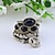 cheap Rings-Women&#039;s Statement Ring Rings Set Onyx Crystal 5pcs 1 2 Synthetic Gemstones Alloy Ladies Unusual Luxury Party Daily Jewelry Peace