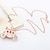 cheap Necklaces-Fashion Alloy With Rhinestone Pumpkin Coach Shaped Pendant Women&#039;s Necklace