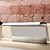 billige Badekarsarmaturer-Badekarshaner - Moderne Krom Romersk Kar Keramik Ventil Bath Shower Mixer Taps / Enkelt håndtag tre huller