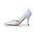 billige Højhælede sko til kvinder-Brude satin Stiletto Pointed toe pumper bryllup / speciel lejlighed sko (flere farver)