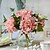 abordables Fleurs artificielles-Fleurs artificielles 4.0 Une succursale Style européen Hortensias Fleur de Table