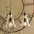 baratos Luzes da ilha-1 luz de vidro de luz pendente estilo mini de 22 cm (9 polegadas) tradicional / clássico 110-120v / 220-240v
