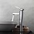cheap Bathroom Sink Faucets-Contemporary Vessel Rotatable Ceramic Valve One Hole Single Handle One Hole Chrome, Bathroom Sink Faucet