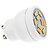 billiga Glödlampor-gu10 led spotlight mr11 9 smd 5630 270lm varmvit 3500k AC 220-240v