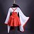 cheap Anime Costumes-Inspired by Inu x Boku SS Ririchiyo Shirakiin Anime Cosplay Costumes Japanese Cosplay Suits Kimono Patchwork Long Sleeve Skirt Belt Scarf For Women&#039;s / Kimono Coat / Kimono Coat