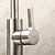 baratos Keittiöhanat-One Hole Brushed Standard Spout Contemporary Kitchen Taps / Stainless Steel