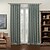cheap Blackout Curtains-Blackout Curtains Drapes Living Room Plaid / Check Poly / Cotton Blend Jacquard