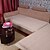 olcso Okosotthon-pamut kávé ágynemű szegés kanapé párna 70 * 210