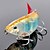 お買い得  フィッシングルアー＆フライ-1 pcs ルアー ハードベイト ミノウ シンキング Bass マス パイク 海釣り 川釣り 硬質プラスチック