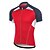 cheap Women&#039;s Cycling Clothing-SANTIC Men&#039;s Short Sleeve Bike Jersey Top Windproof Breathable Quick Dry Sports 100% Polyester Clothing Apparel / Anatomic Design / Stretchy / Anatomic Design / Ultraviolet Resistant